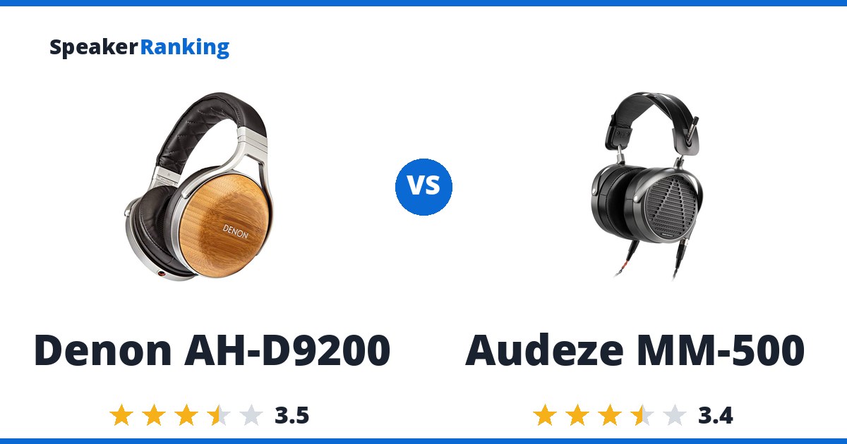 Denon AH-D9200 vs Audeze MM-500