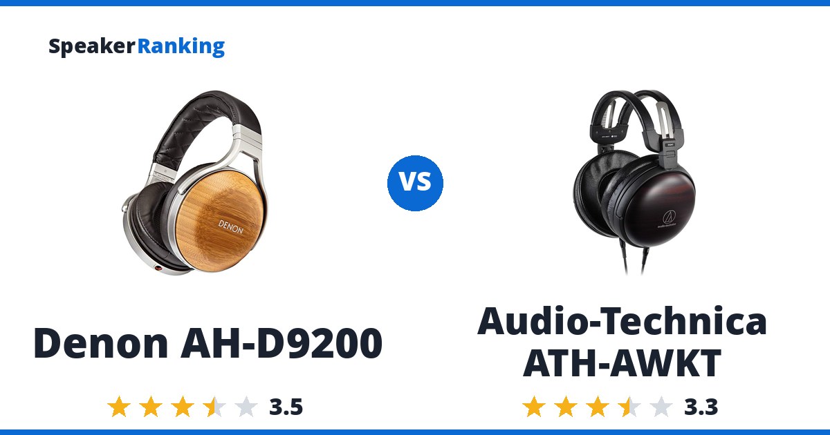 Denon AH-D9200 vs Audio-Technica ATH-AWKT