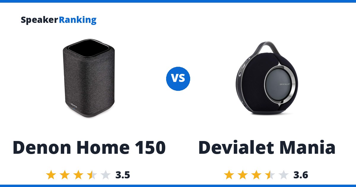 Denon Home 150 vs Devialet Mania