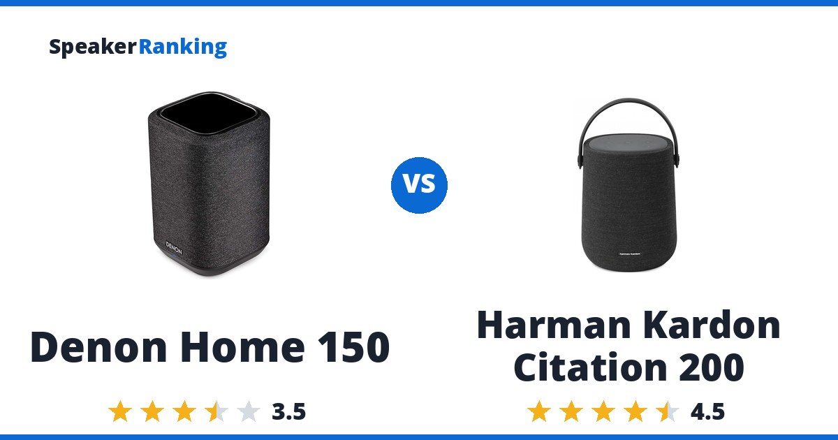Denon Home 150 vs Harman Kardon Citation 200
