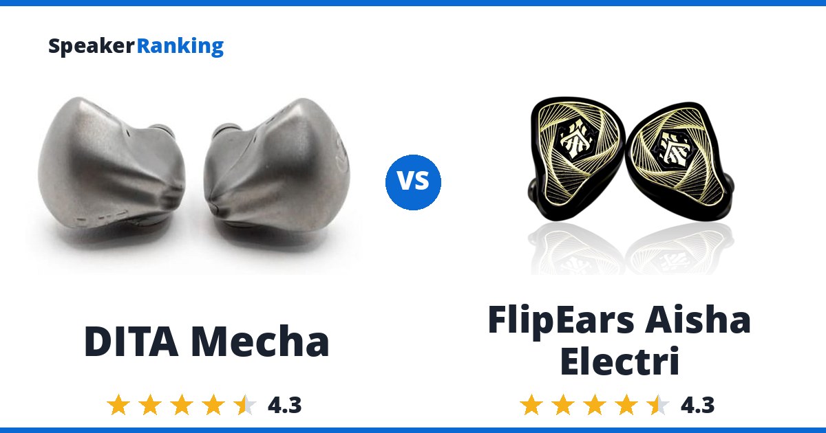 DITA Mecha vs FlipEars Aisha Electri