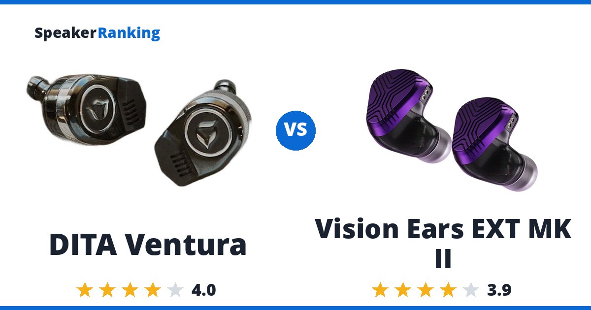 DITA Ventura vs Vision Ears EXT MK II