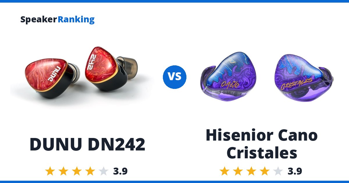 DUNU DN242 vs Hisenior Cano Cristales
