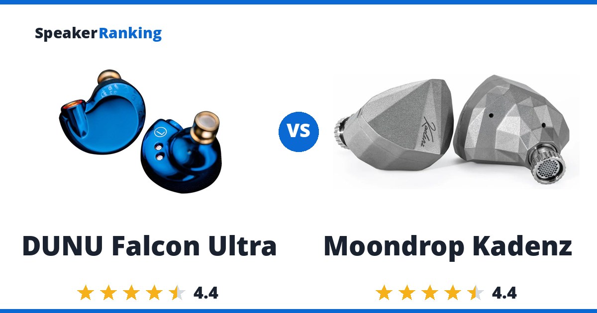 DUNU Falcon Ultra vs Moondrop Kadenz
