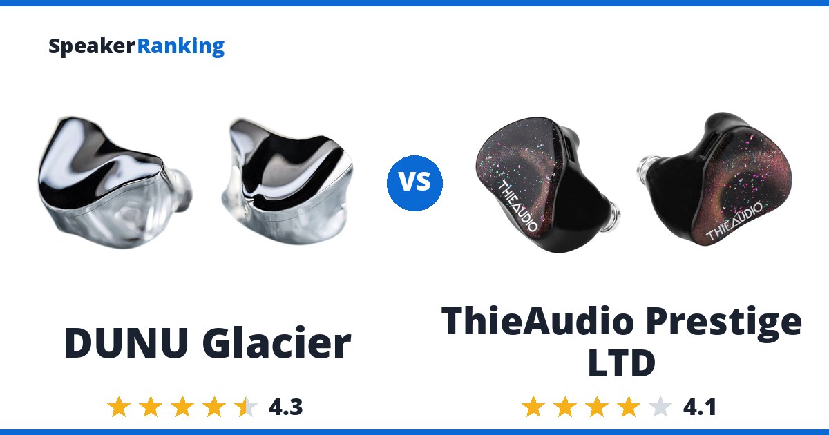 DUNU Glacier vs ThieAudio Prestige LTD