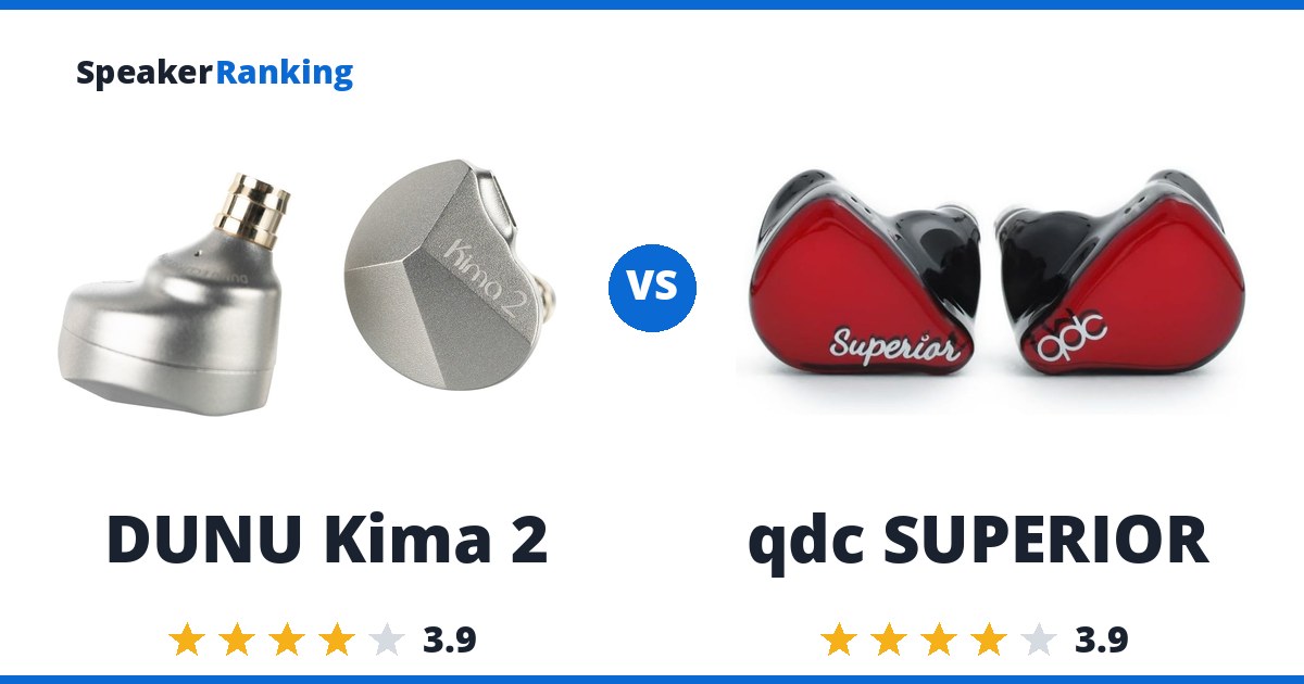DUNU Kima 2 vs qdc SUPERIOR