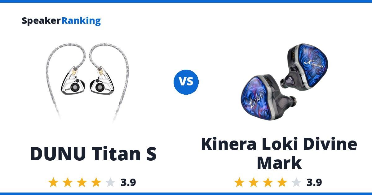 DUNU Titan S vs Kinera Loki Divine Mark