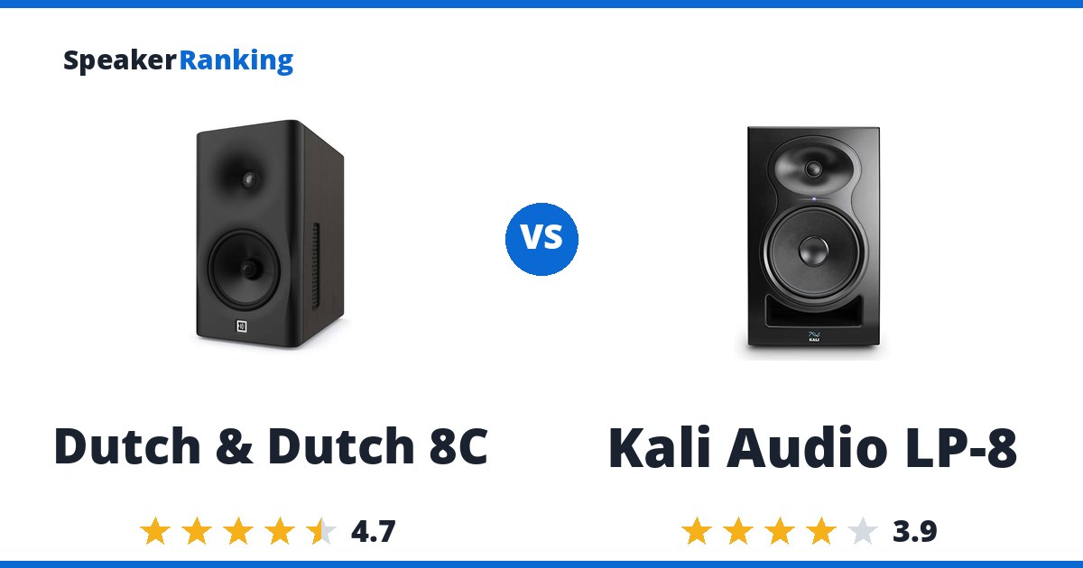 Dutch & Dutch 8C vs Kali Audio LP-8