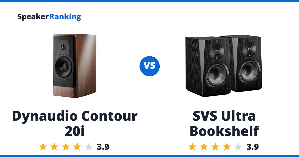 Dynaudio Contour 20i vs SVS Ultra Bookshelf