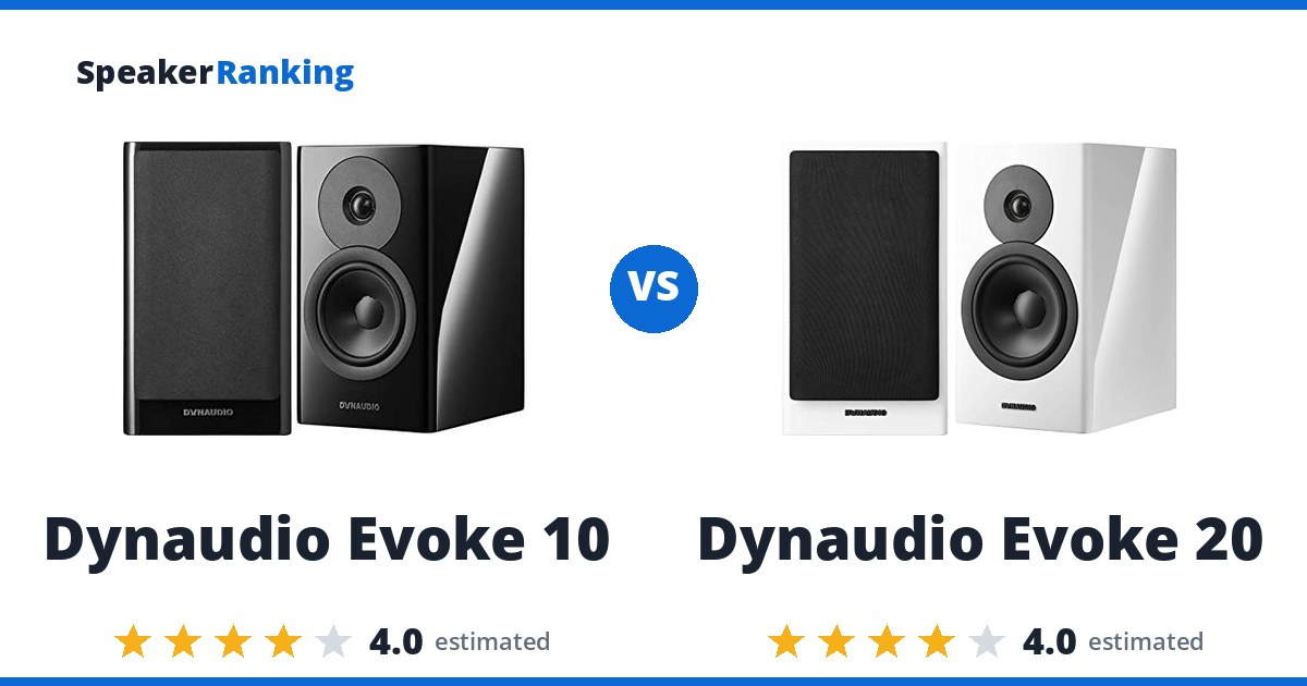 Dynaudio Evoke 10 vs Dynaudio Evoke 20