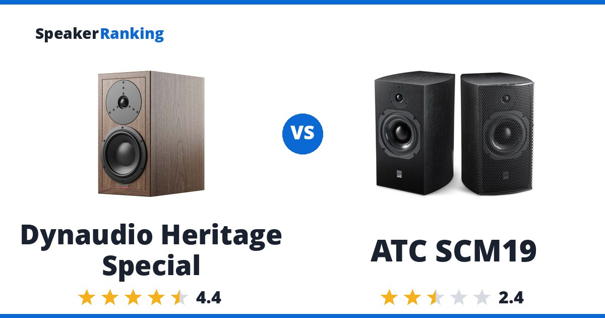 Dynaudio Heritage Special vs ATC SCM19