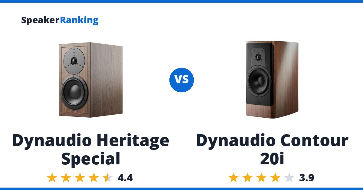 Dynaudio Heritage Special vs Dynaudio Contour 20i