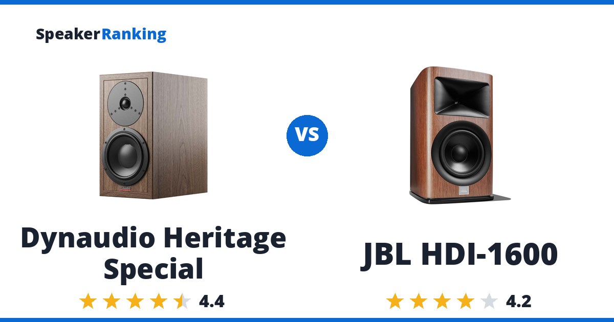 Dynaudio Heritage Special vs JBL HDI-1600