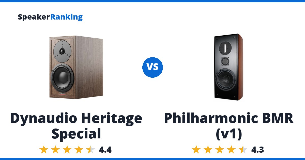 Dynaudio Heritage Special vs Philharmonic BMR (v1)