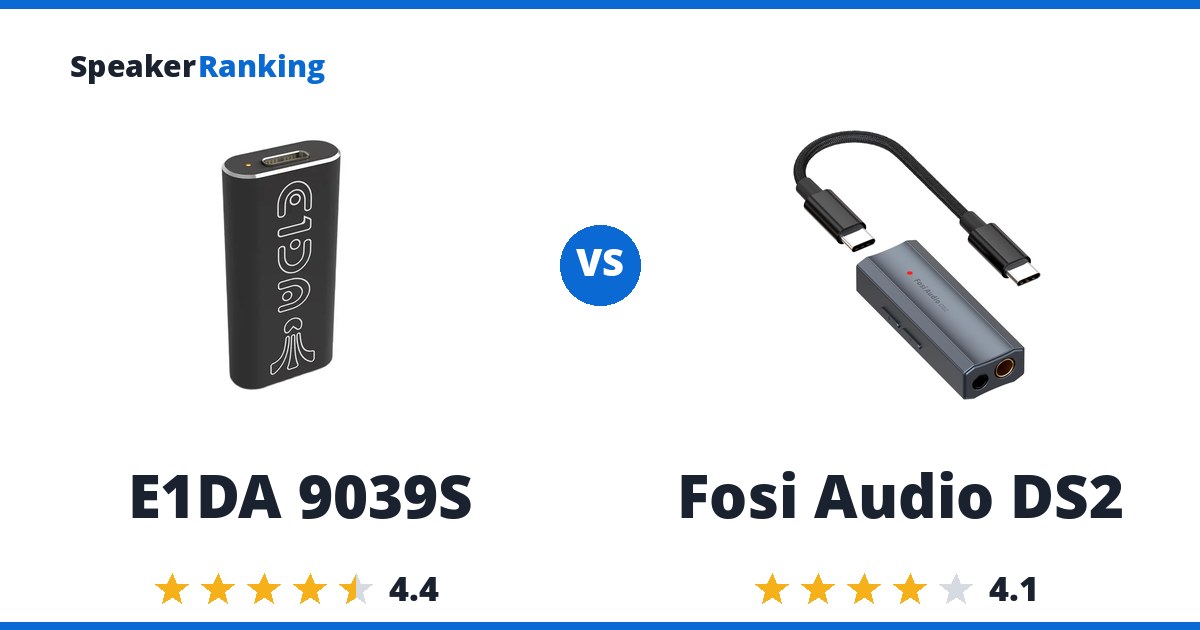 E1DA 9039S vs Fosi Audio DS2