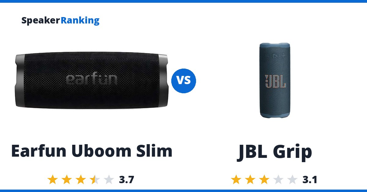 Earfun Uboom Slim vs JBL Grip