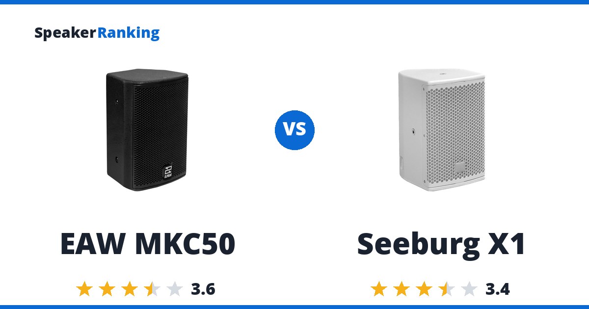 EAW MKC50 vs Seeburg X1