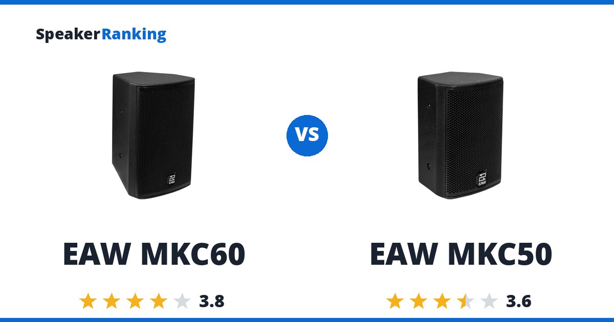 EAW MKC60 vs EAW MKC50