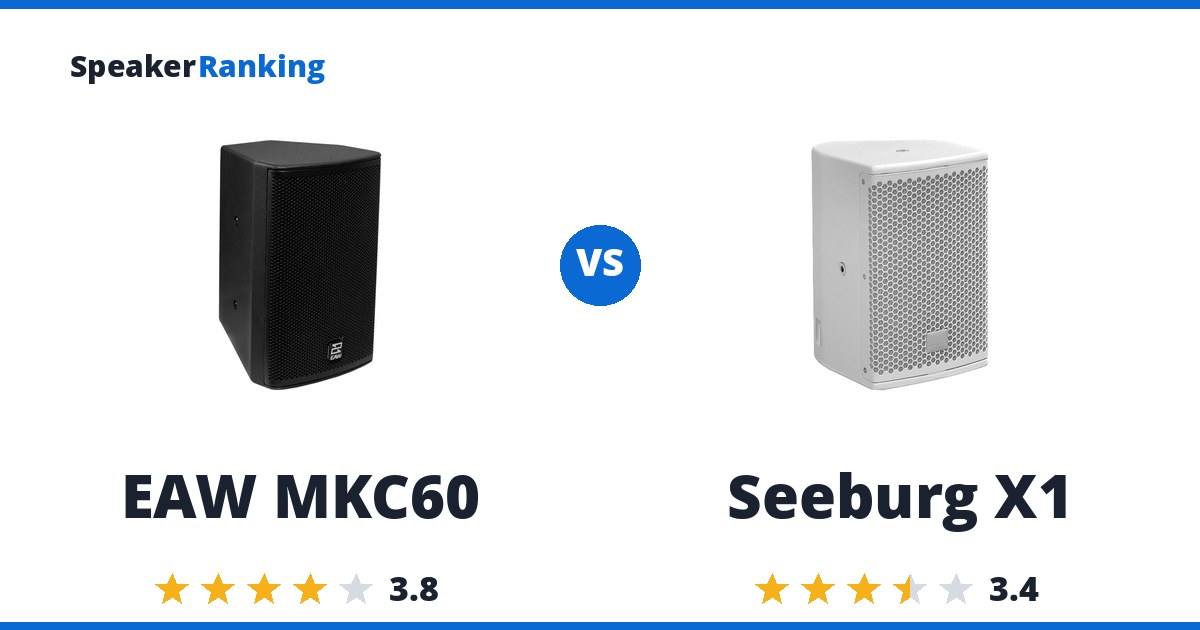 EAW MKC60 vs Seeburg X1