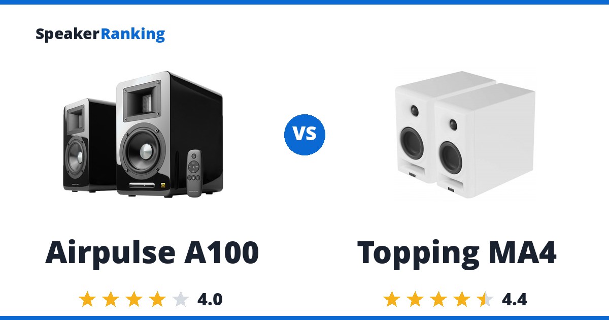 Airpulse A100 vs Topping MA4