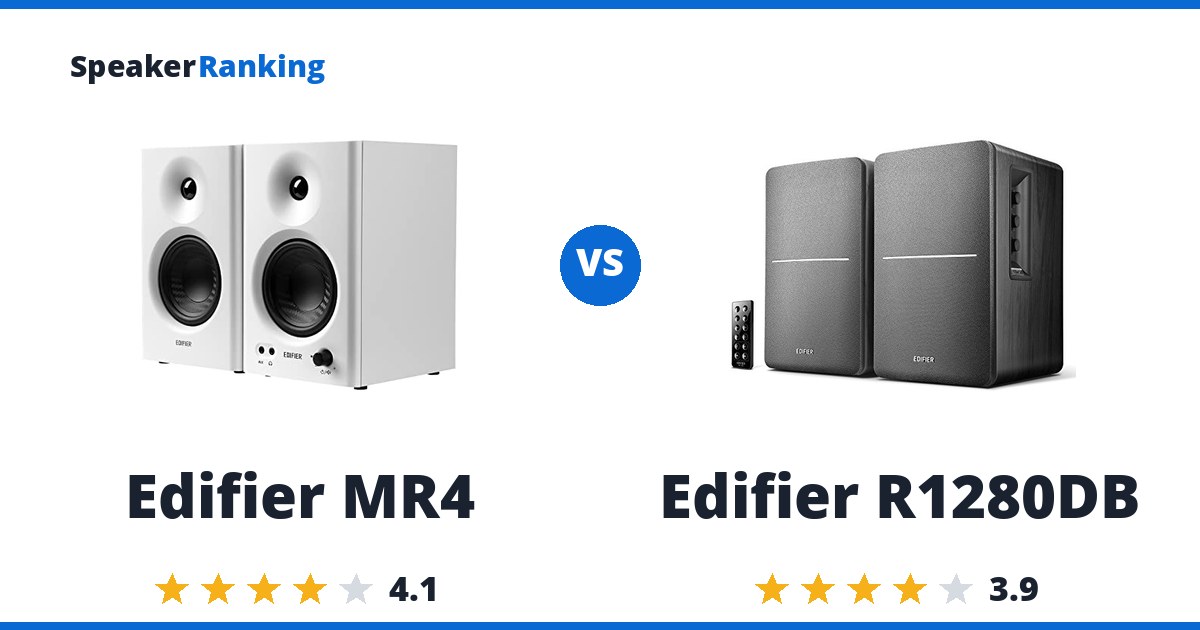 Edifier MR4 vs Edifier R1280DB