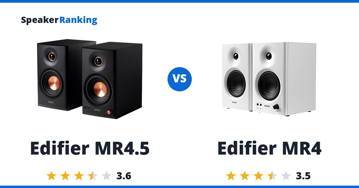 Edifier MR4.5 vs Edifier MR4