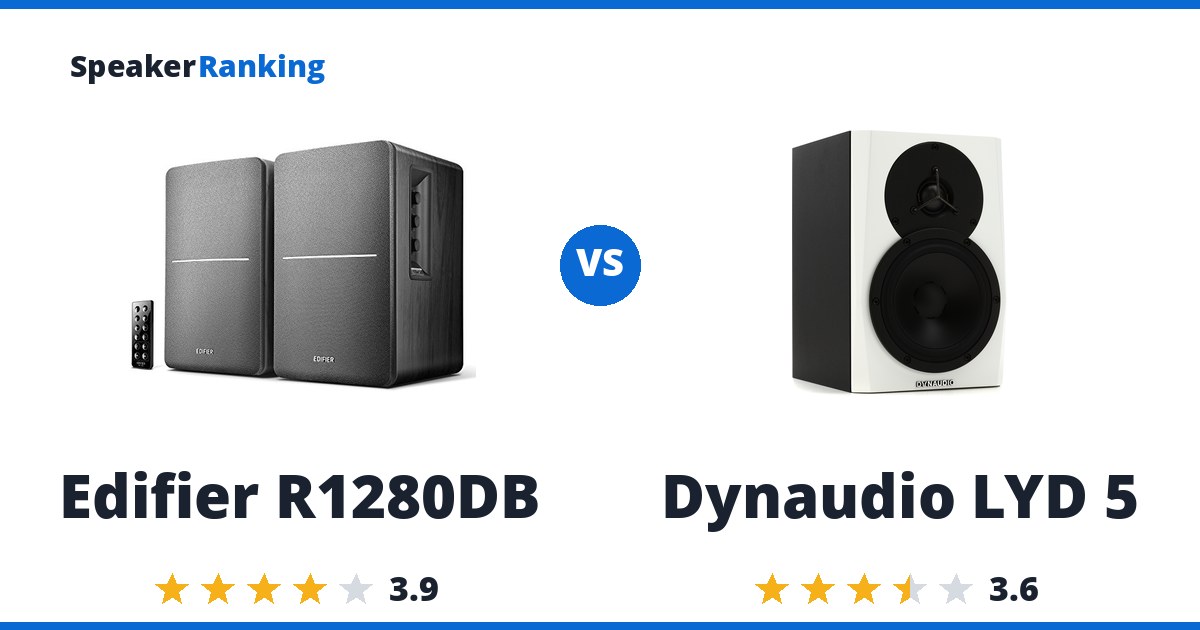 Edifier R1280DB vs Dynaudio LYD 5