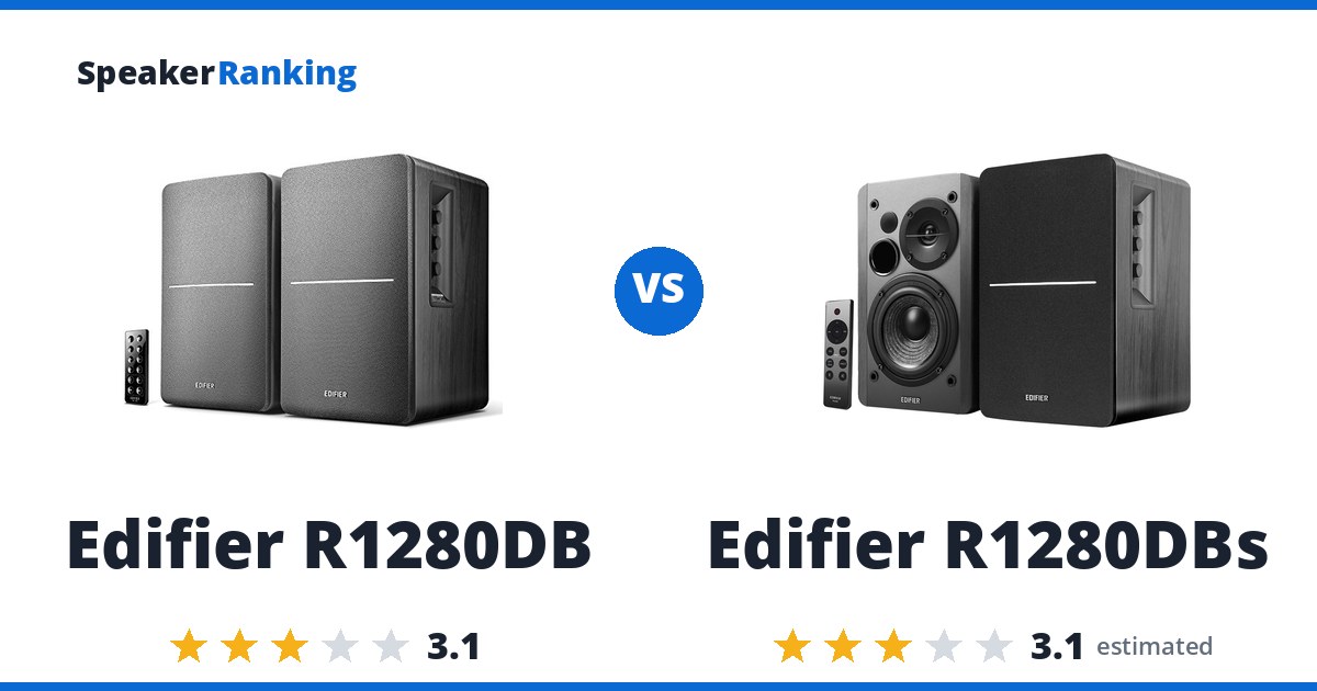 Edifier R1280DB vs Edifier R1280DBs