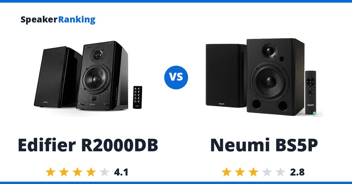 Edifier R2000DB vs Neumi BS5P