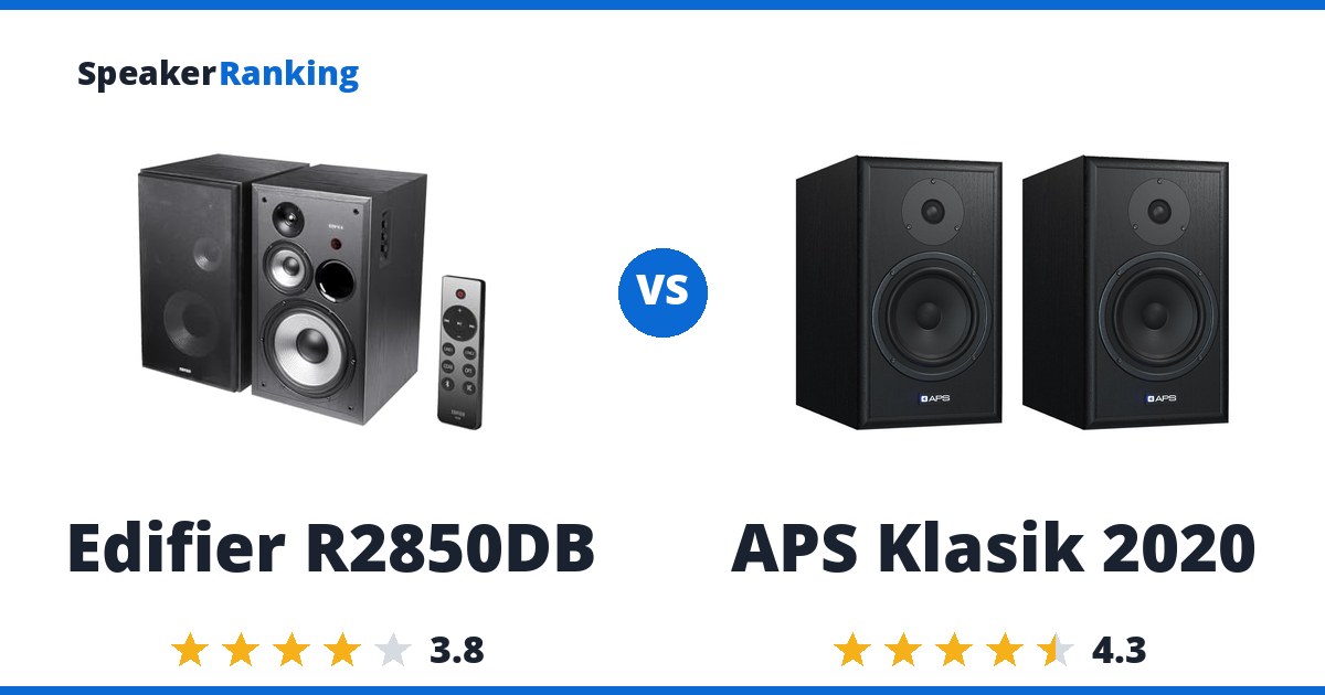 Edifier R2850DB vs APS Klasik 2020