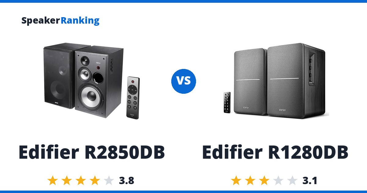Edifier R2850DB vs Edifier R1280DB