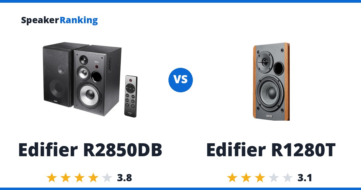 Edifier R2850DB vs Edifier R1280T