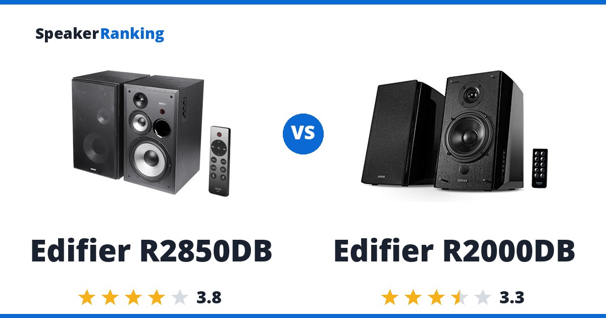 Edifier R2850DB vs Edifier R2000DB
