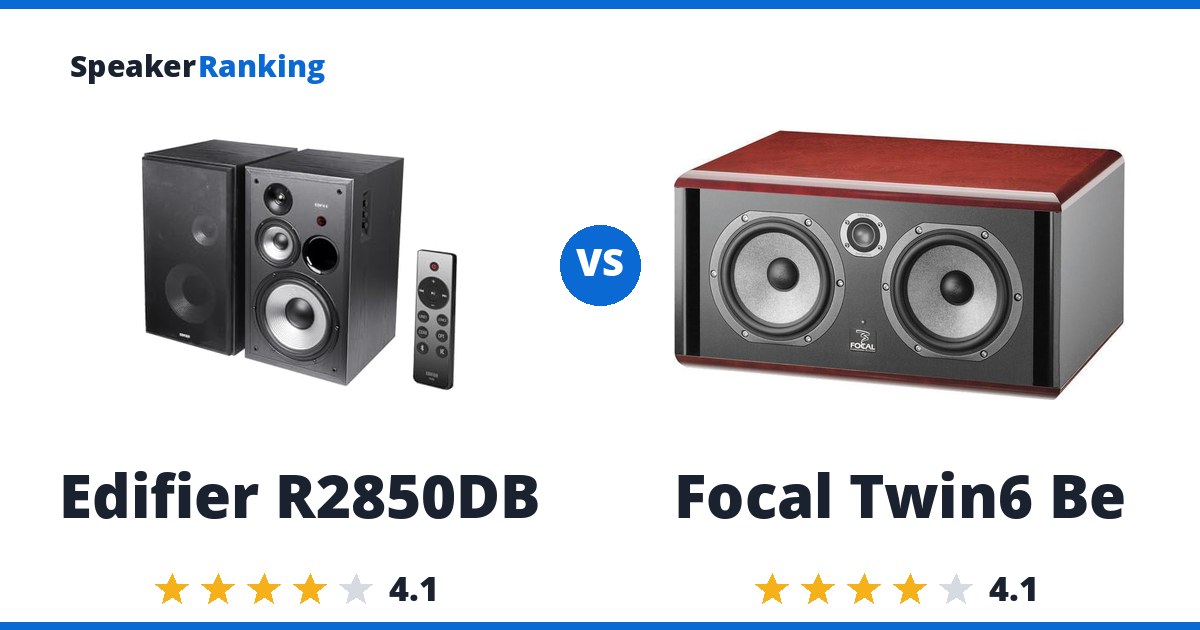 Edifier R2850DB vs Focal Twin6 Be