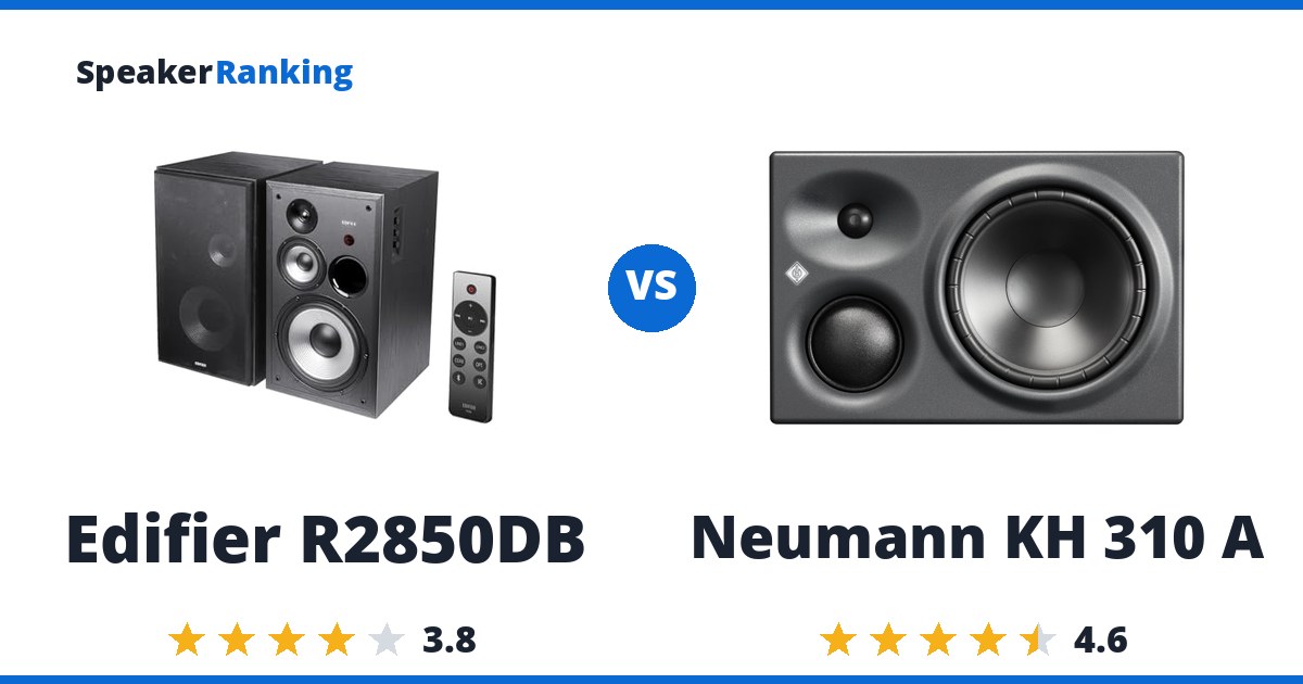 Edifier R2850DB vs Neumann KH 310 A