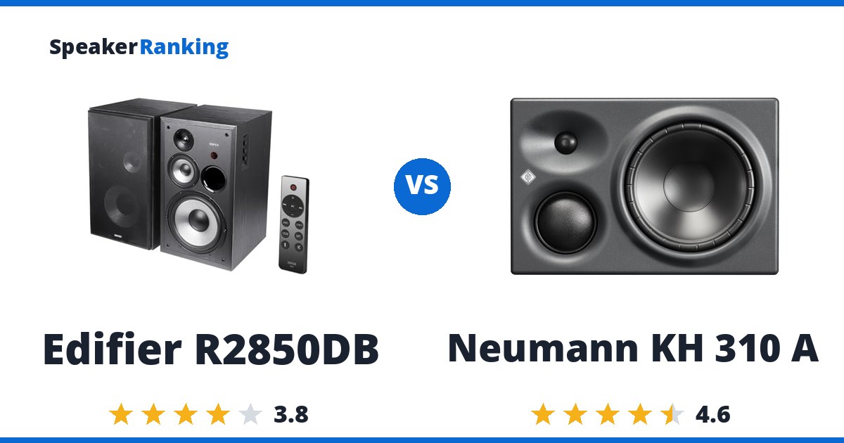 Edifier R2850DB vs Neumann KH 310 A