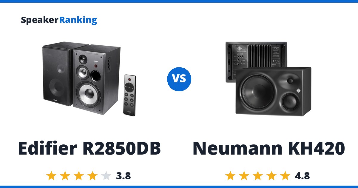 Edifier R2850DB vs Neumann KH420