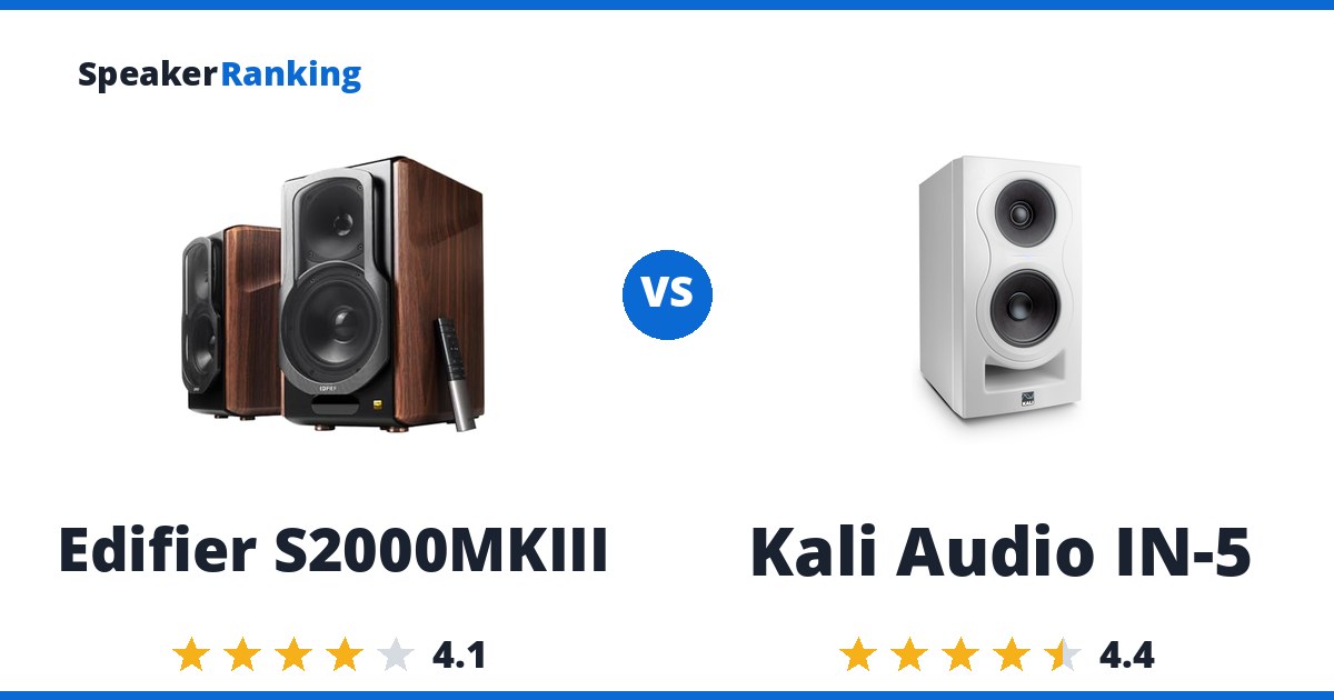 Edifier S2000MKIII vs Kali Audio IN-5