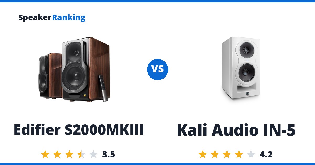Edifier S2000MKIII vs Kali Audio IN-5