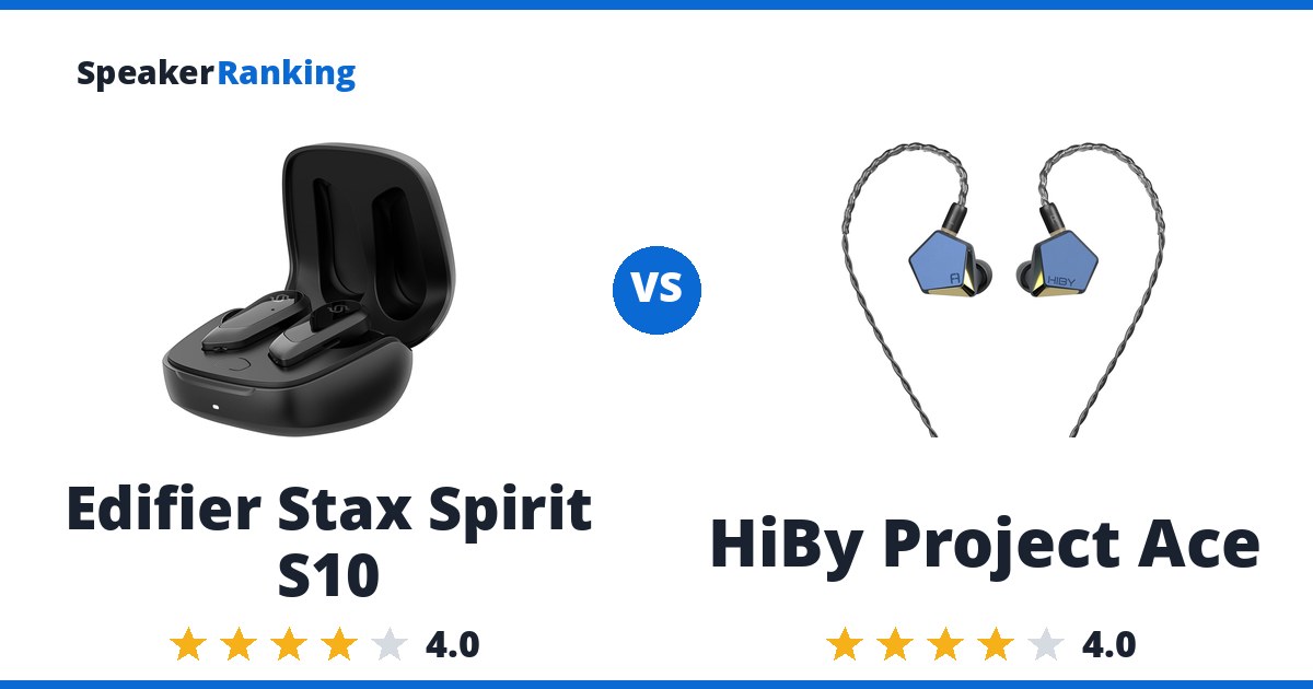 Edifier Stax Spirit S10 vs HiBy Project Ace