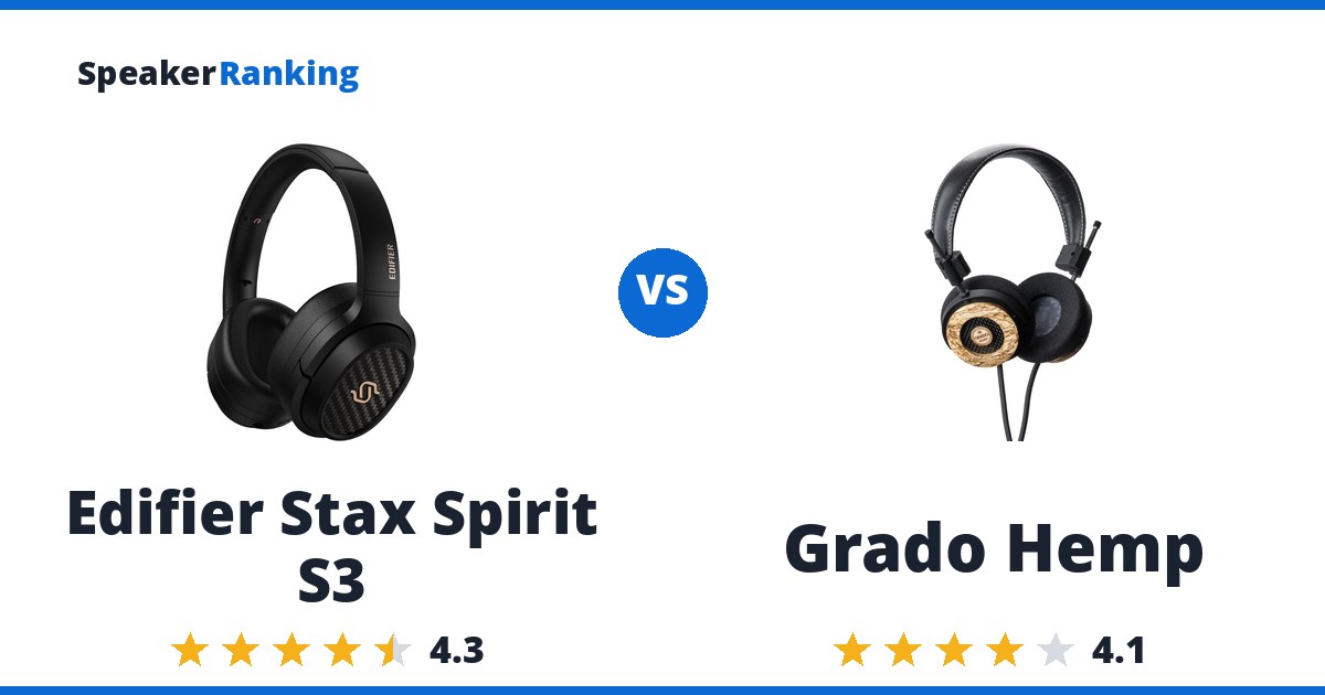 Edifier Stax Spirit S3 vs Grado Hemp