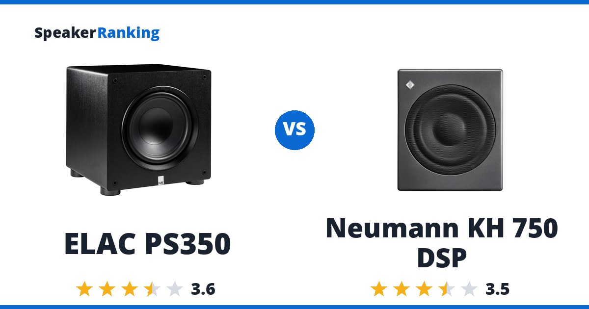 ELAC PS350 vs Neumann KH 750 DSP