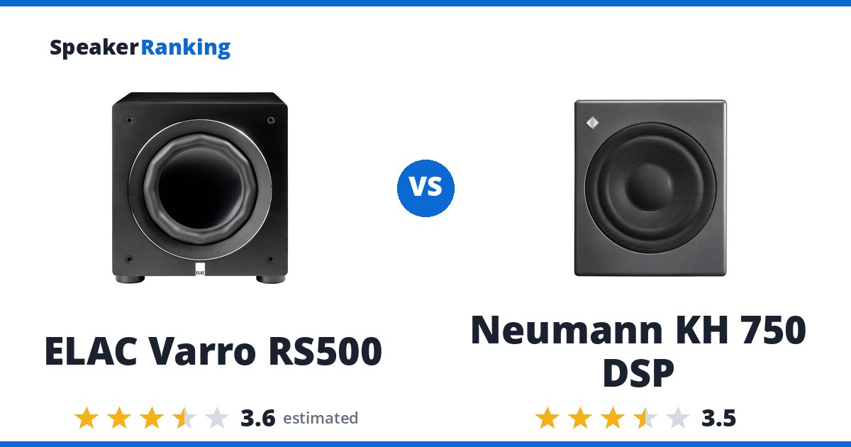 ELAC Varro RS500 vs Neumann KH 750 DSP