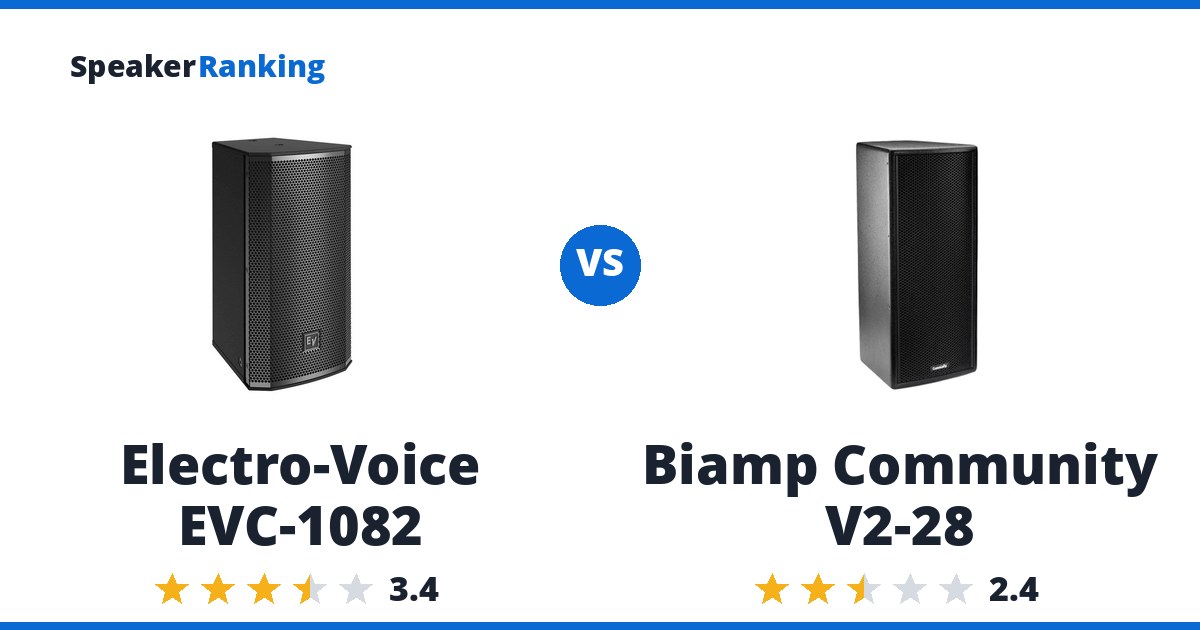 Electro-Voice EVC-1082 vs Biamp Community V2-28