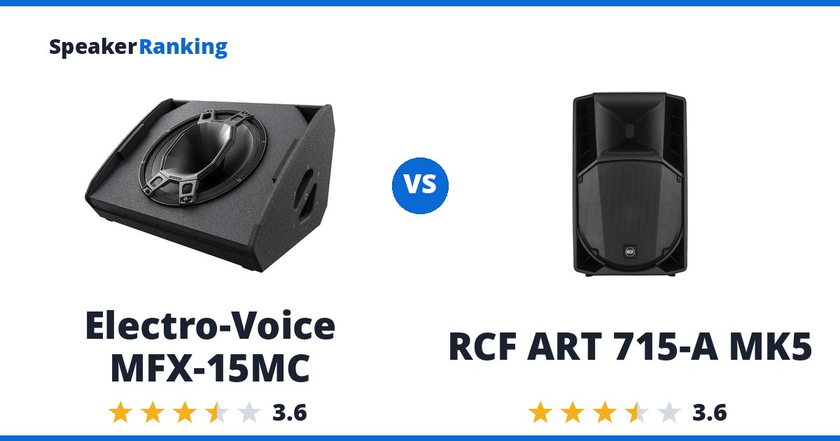 Electro-Voice MFX-15MC vs RCF ART 715-A MK5