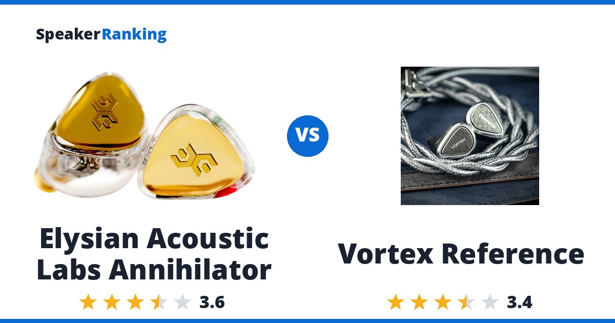 Elysian Acoustic Labs Annihilator vs Vortex Reference