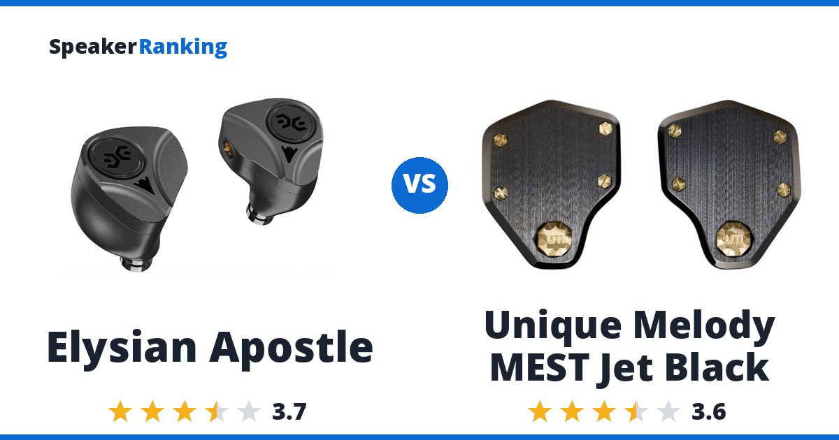 Elysian Apostle vs Unique Melody MEST Jet Black