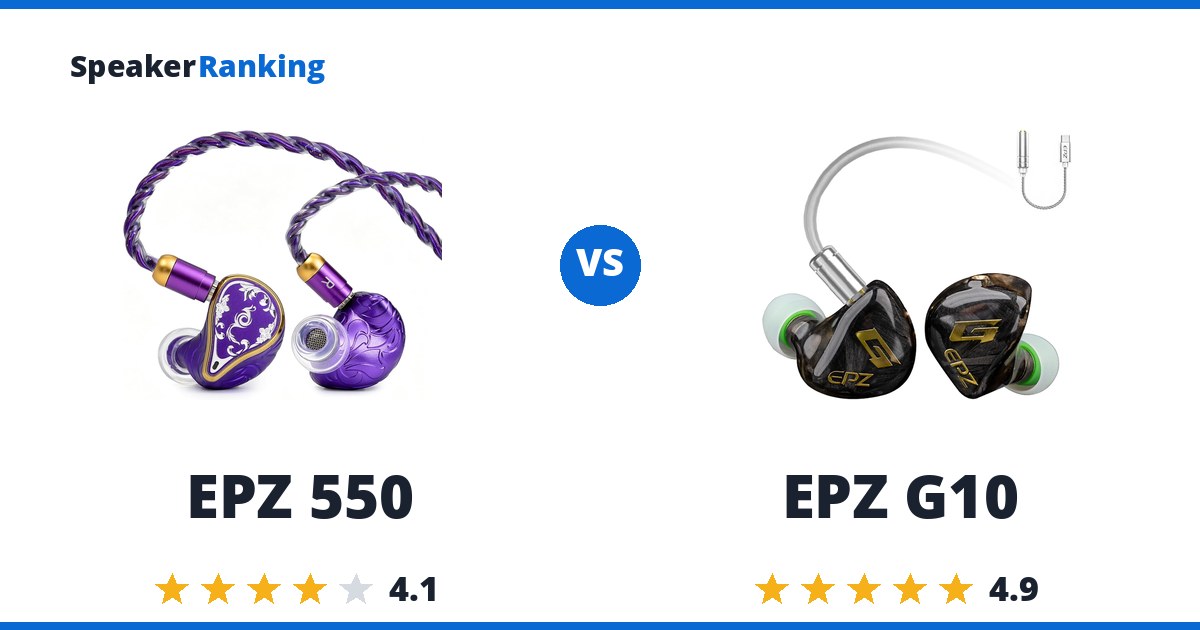 EPZ 550 vs EPZ G10