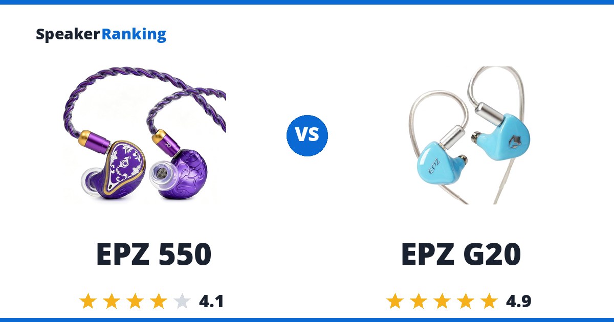 EPZ 550 vs EPZ G20