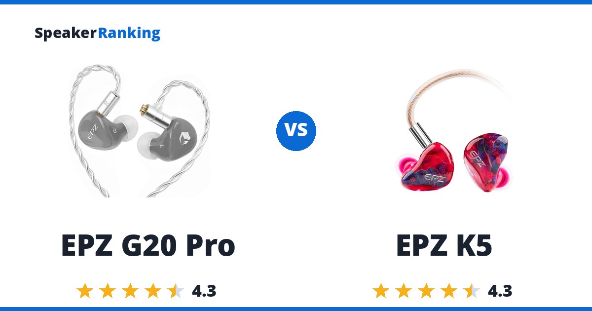 EPZ G20 Pro vs EPZ K5
